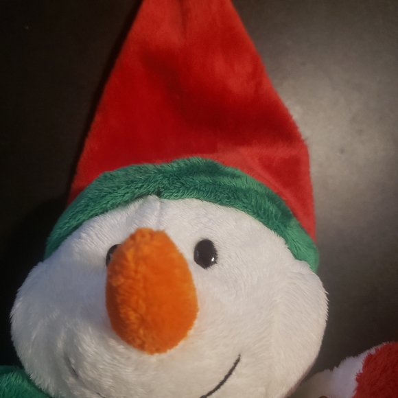 TY Pluffies Snowman Icicles Plush Stuffed Toy 2010 Nwt 8" Ty Snowman Plush - Picture 3 of 5